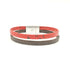 Red & Brown Thin Cork Bracelet